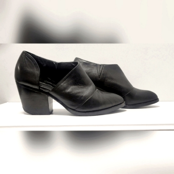 Leather Shellys London Anime Cutout Low Booties 7.5 US - Picture 10 of 11